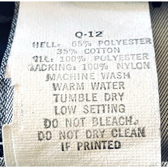 RARE Vtg Swingster Supersweet Feeds Jacket Puffer XXL Blue Winter Farm Ski Y2K - Picture 5 of 16